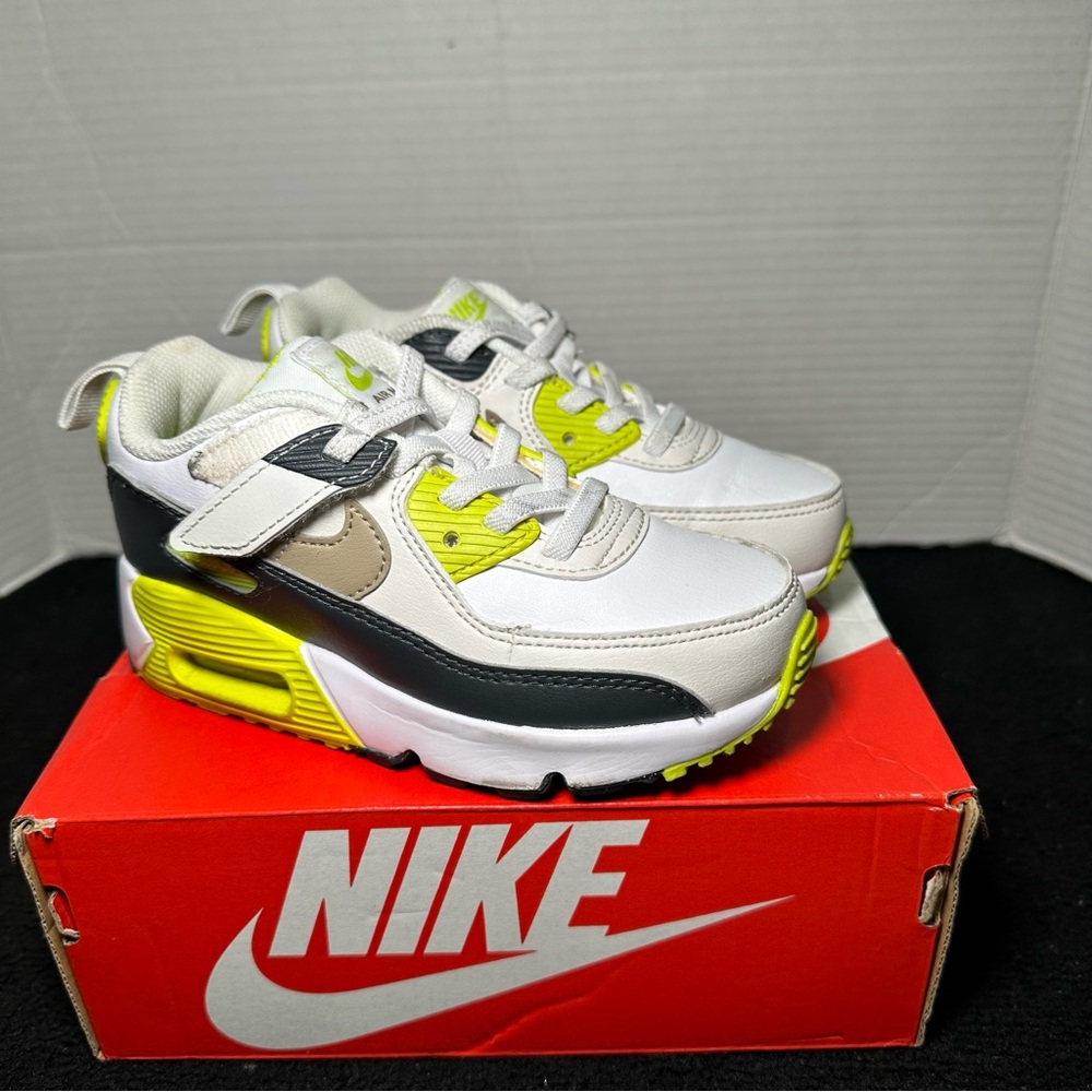Nike Shoes Toddler Easy On Little Kids Air Max hf6357-103 Size 10C Like New
